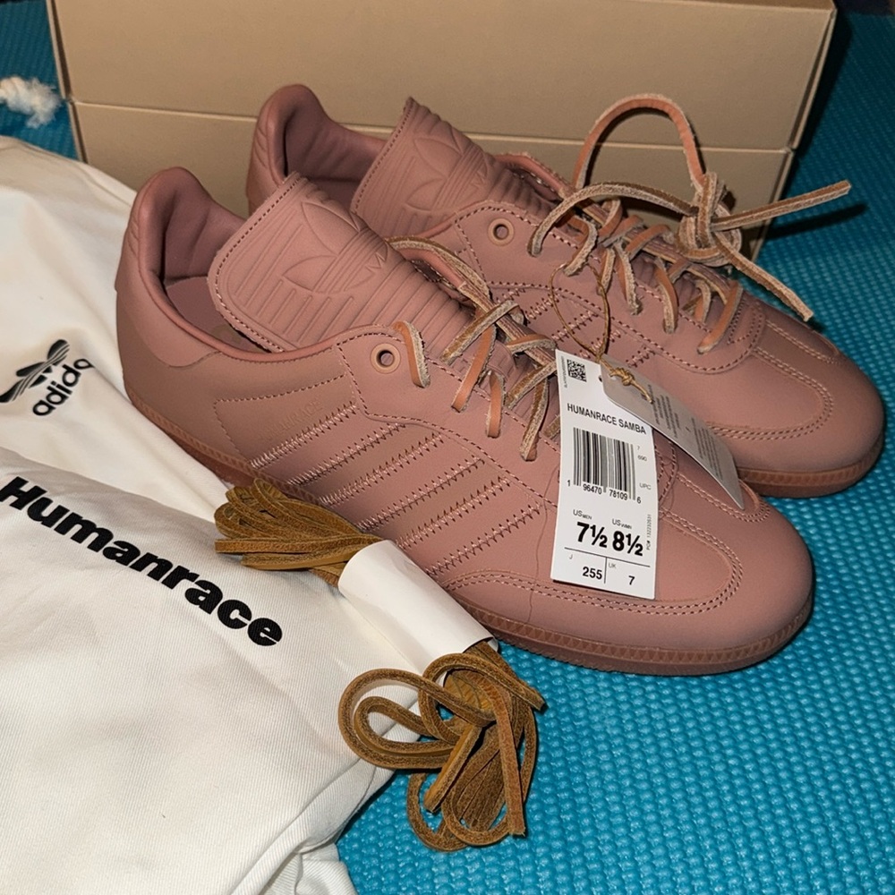 ADIDAS X HUMANRACE SAMBA BY PHARRELL WILLIAMS New With Tags w/ box & dustbags